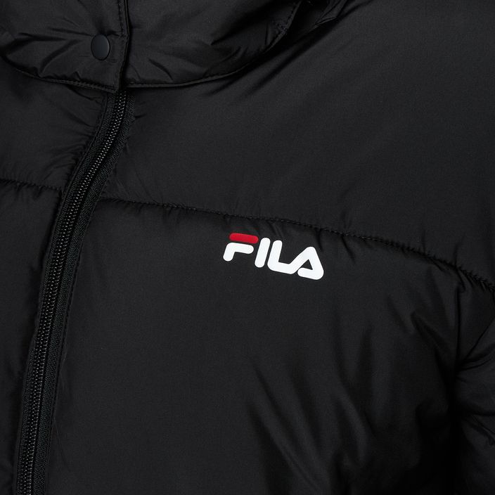 Női FILA Buchen Cropped Puffer Jacket fekete 3