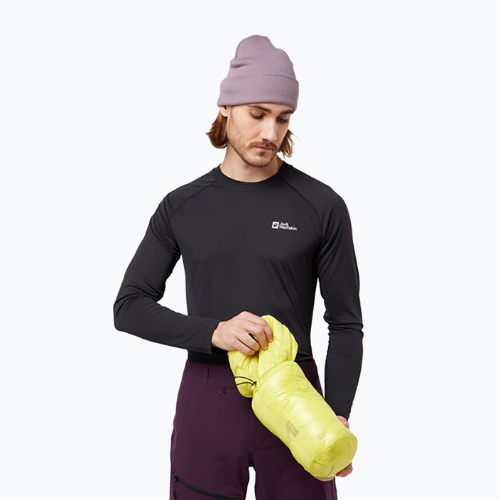 Jack Wolfskin férfi Alpspitze Down Hoody tűzlepke kabát 7