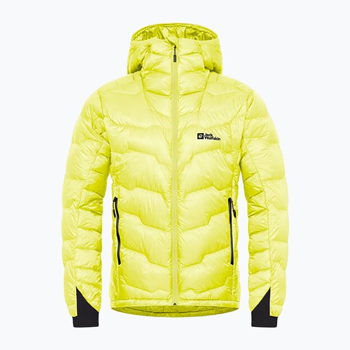 Jack Wolfskin férfi Alpspitze Down Hoody tűzlepke kabát 8