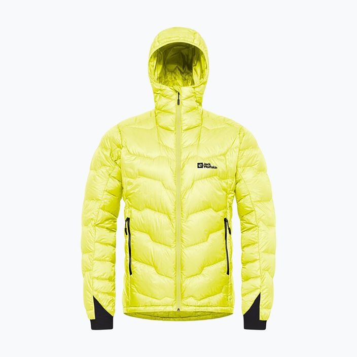 Jack Wolfskin férfi Alpspitze Down Hoody tűzlepke kabát 10