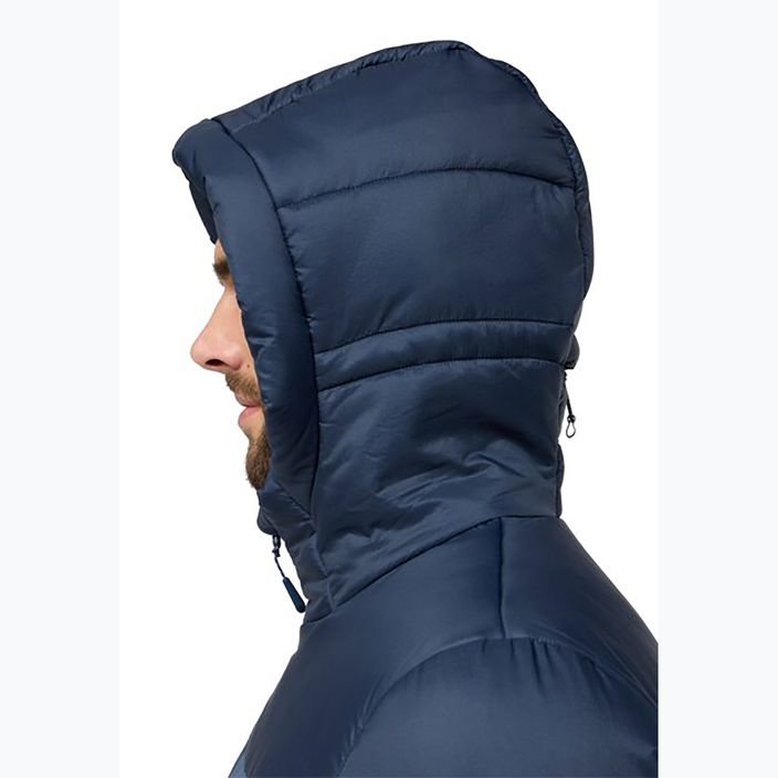 Jack Wolfskin férfi pehelypaplan Nebelhorn Down Hoody természet kék 3