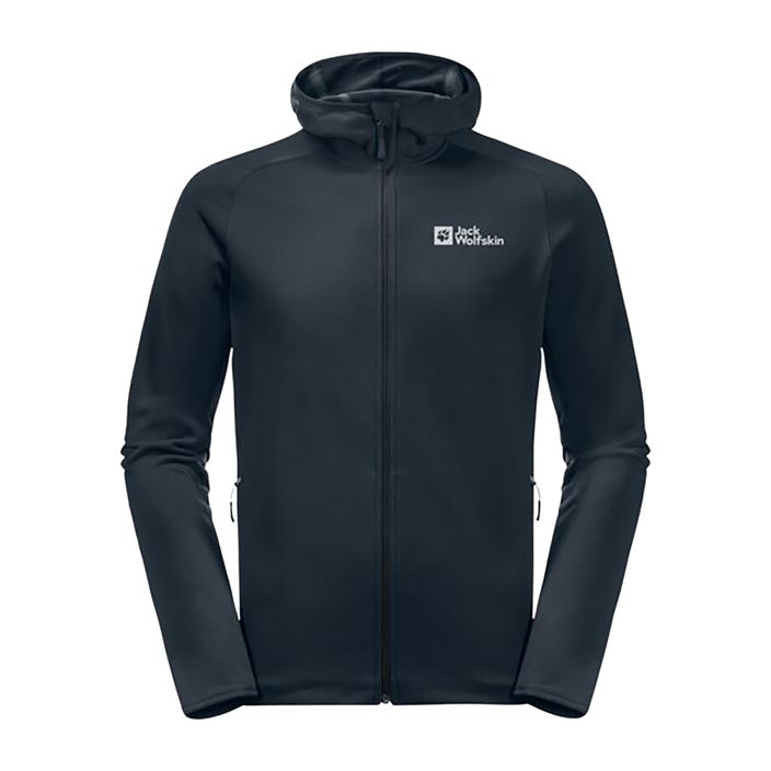 Férfi Jack Wolfskin Baiselberg Baiselberg Hooded Fz fleece melegítőfelső 2