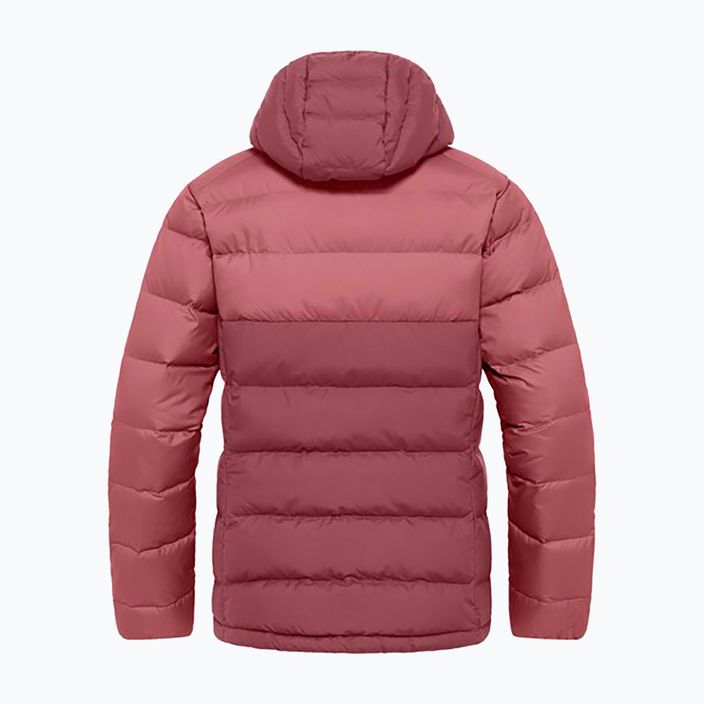 Jack Wolfskin női pehelykabát Ather Down Hoody piros okkersárga 9