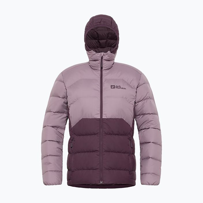 Jack Wolfskin női pehelykabát Ather Down Hoody midnight plum 9