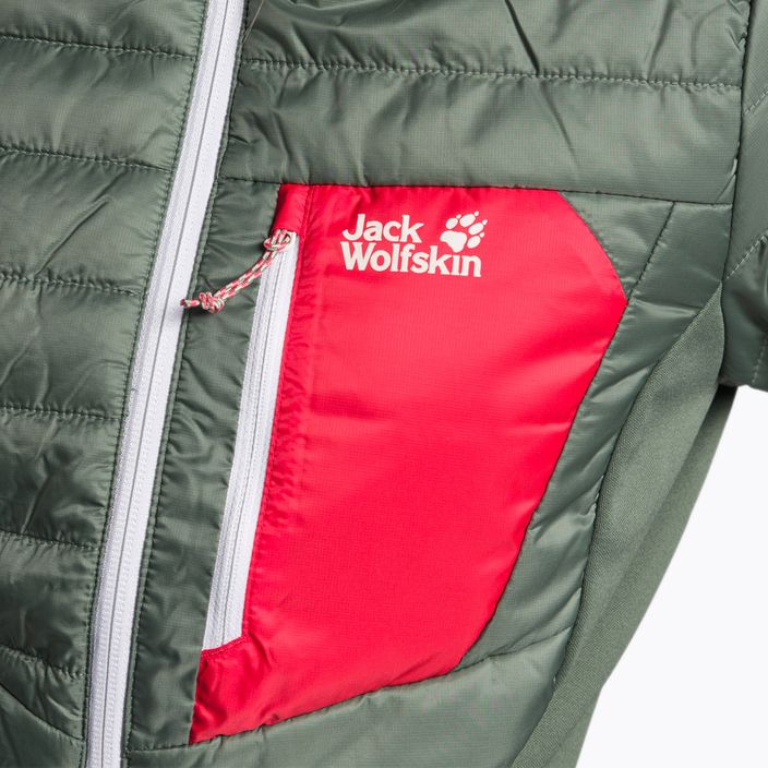 Jack Wolfskin női szélálló kabát Routeburn zöld 1205425_4311_001 7