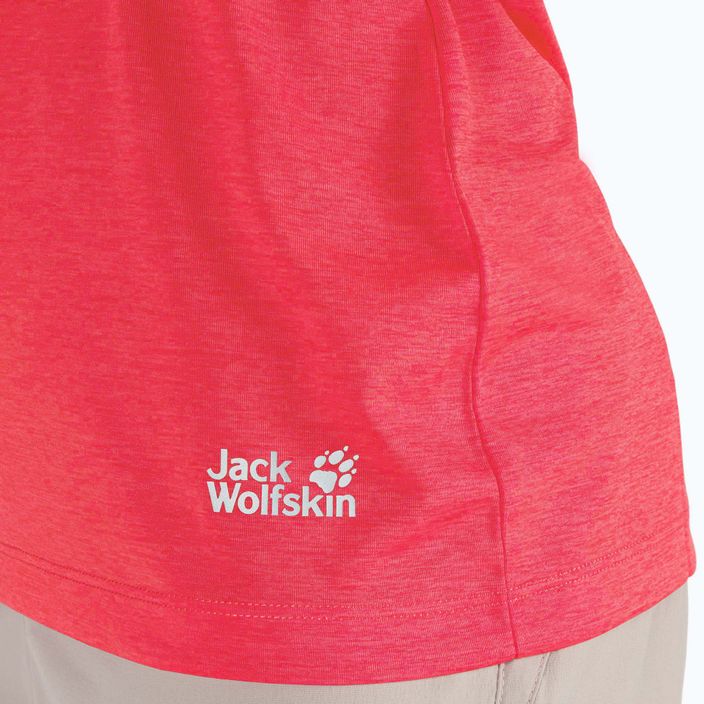 Jack Wolfskin női túra felső Pack & Go Tank piros 1807282_2058 5