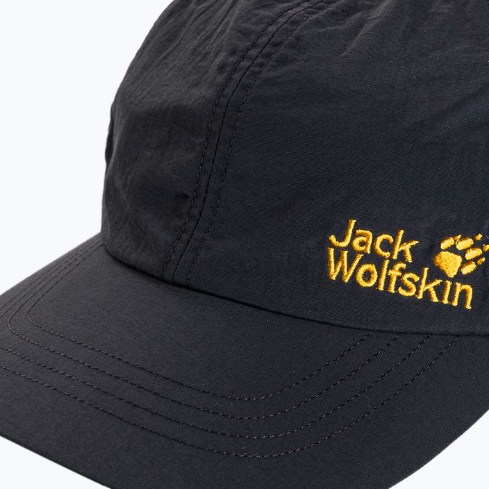 Jack Wolfskin Supplex Strap baseball sapka fekete 1910461_6000_OS 5
