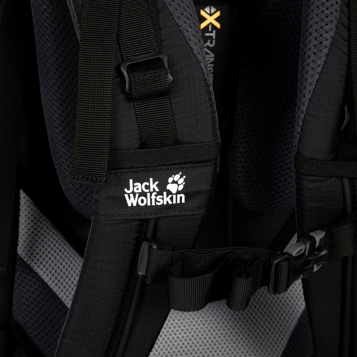 Jack Wolfskin Highland Trail 55 trekking hátizsák fekete 2010091_6000 5