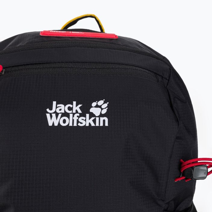 Jack Wolfskin Wolftrail 22 Recco túra hátizsák fekete 2010211_6000_OS 4