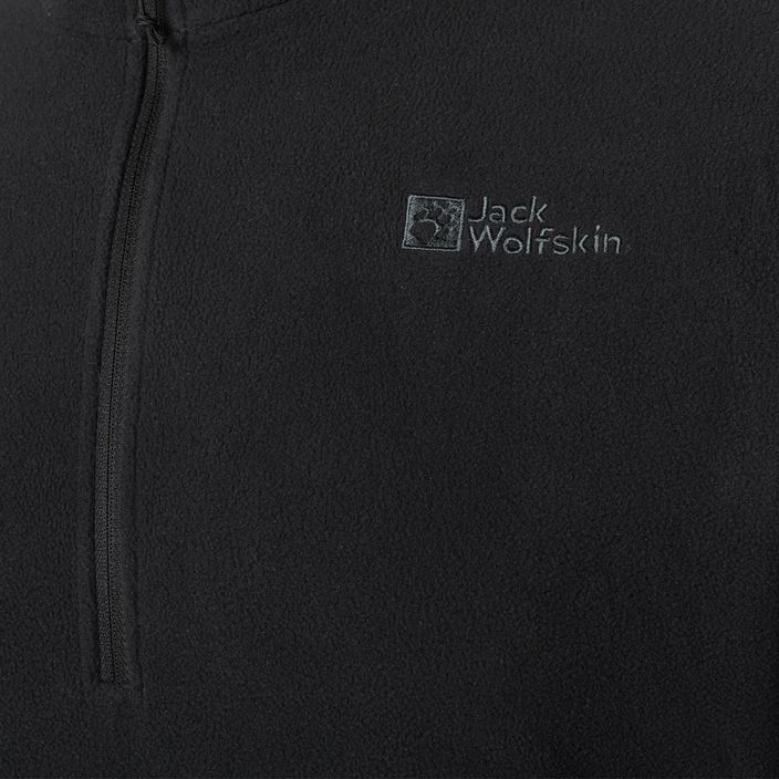 Jack Wolfskin férfi fleece pulóver Taunus HZ fekete 1709522_6000_002 6