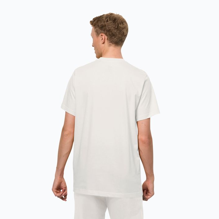 Jack Wolfskin férfi Essential póló fehér 1808382_5000 2
