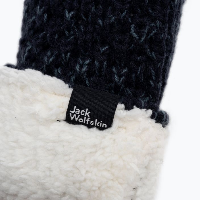 Jack Wolfskin női téli kesztyű Highloft Knit kék 1908001_1010_003 4