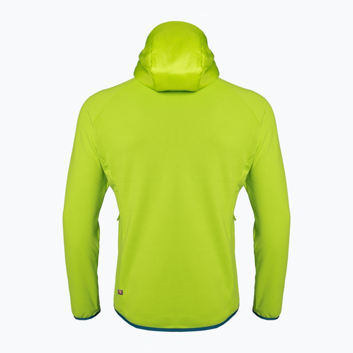 Jack Wolfskin férfi Routeburn Pro Hybrid kabát zöld 1710511 6
