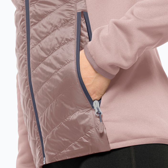 Jack Wolfskin női Routeburn Pro Hybrid kabát rózsaszín 1710861 3