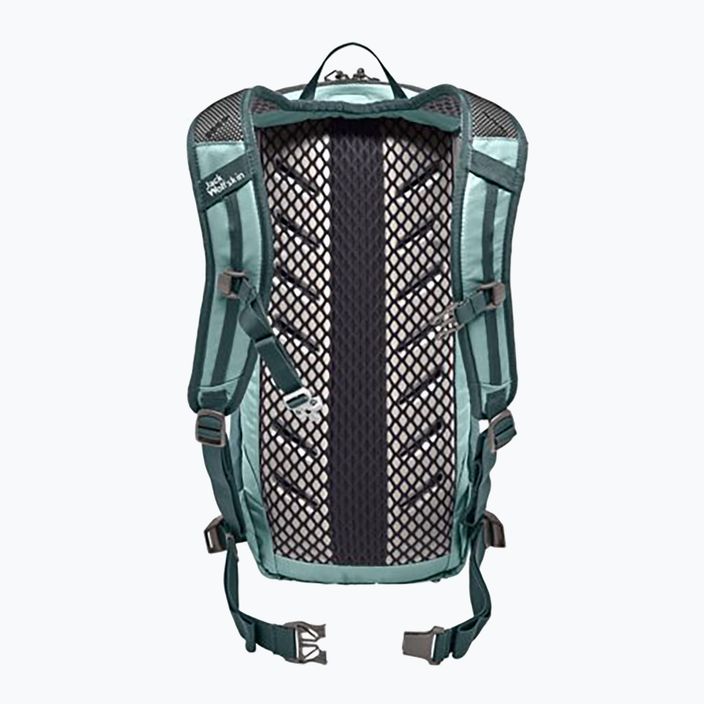 Jack Wolfskin Cyrox Shape 15 l túra hátizsák jáde zöld 2