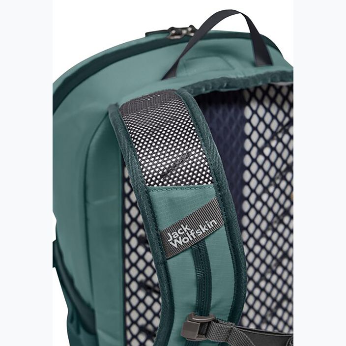 Jack Wolfskin Cyrox Shape 15 l túra hátizsák jáde zöld 6