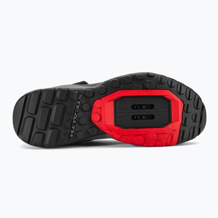 Női MTB kerékpáros cipő adidas FIVE TEN Trailcross Clip A mag fekete/szürke három/piros 7