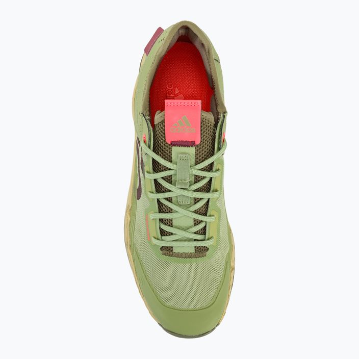 Női platform kerékpáros cipő adidas FIVE TEN Trailcross LT magic lime/quiet crimson/orbit green 7