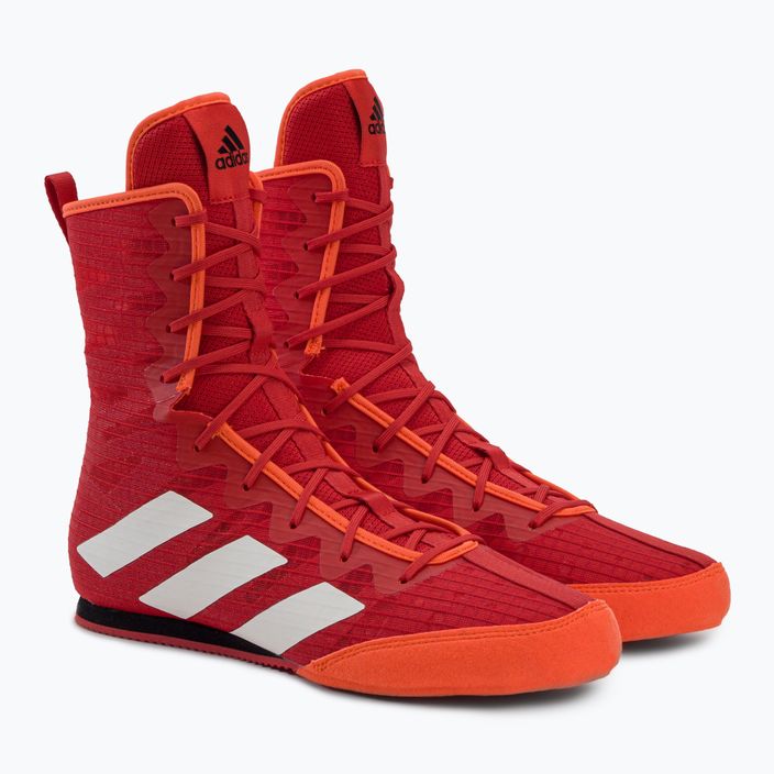 Férfi adidas Box Hog 4 piros GW1403 boksz cipő 5