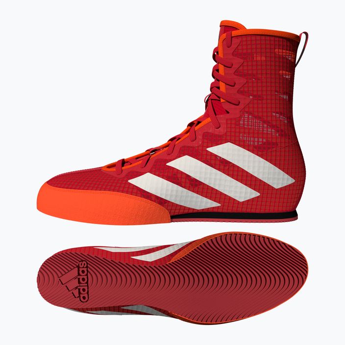 Férfi adidas Box Hog 4 piros GW1403 boksz cipő 15