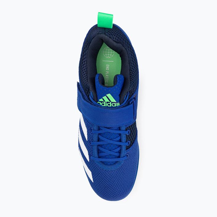 adidas Powerlift 5 súlyemelő cipő kék GY8922 6