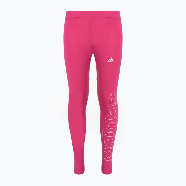 Gyermek leggings adidas Essentials Lin csapat igazi magenta/világos rózsaszín