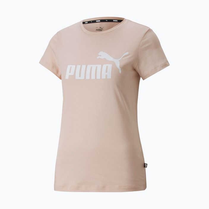 Női edzőpóló PUMA ESS Logo Tee rózsaszín 586775_47 5