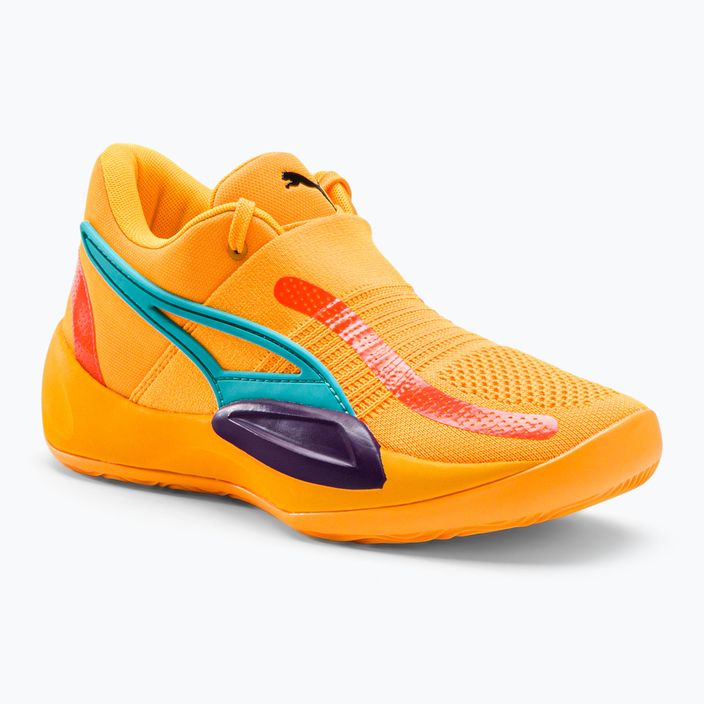 Puma Rise Nitro férfi kosárlabda cipő narancssárga