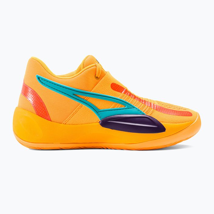 Puma Rise Nitro férfi kosárlabda cipő narancssárga 2