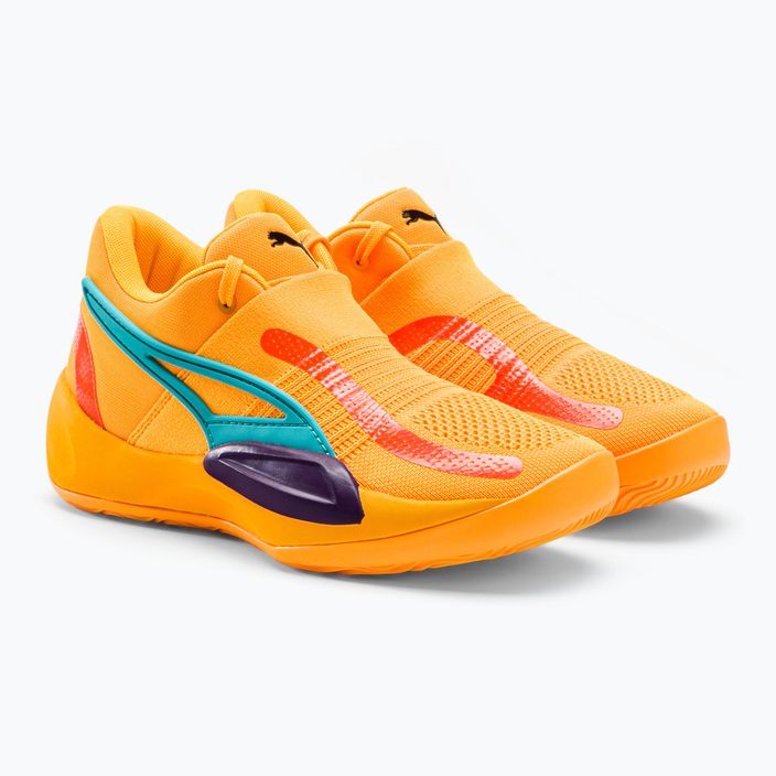 Puma Rise Nitro férfi kosárlabda cipő narancssárga 5