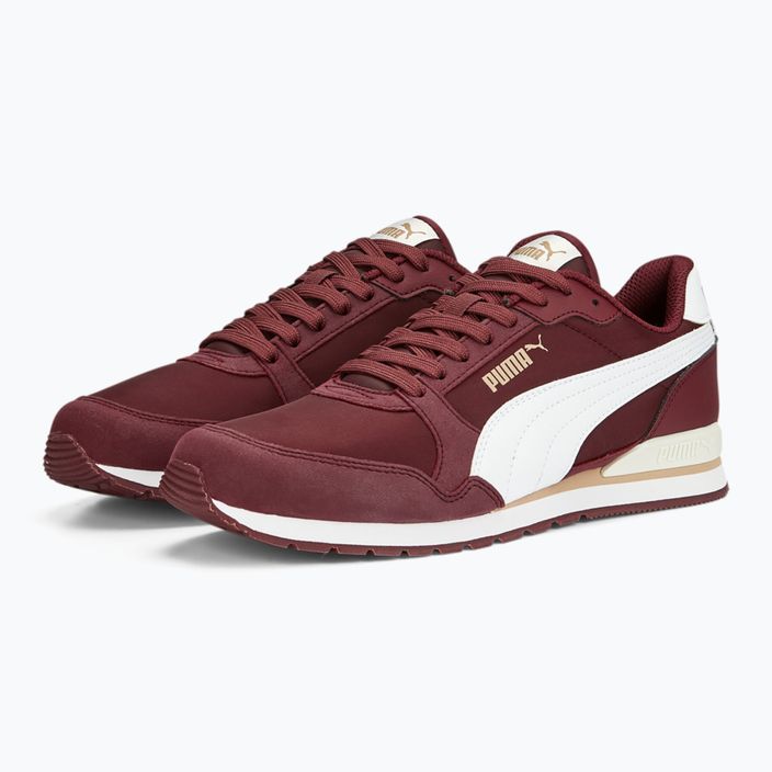 PUMA ST Runner v3 NL csapat királyi piros/puma fehér/pusty tan cipő