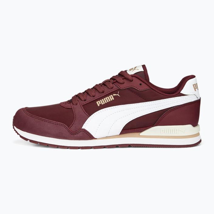 PUMA ST Runner v3 NL csapat királyi piros/puma fehér/pusty tan cipő 2