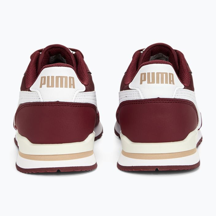 PUMA ST Runner v3 NL csapat királyi piros/puma fehér/pusty tan cipő 4