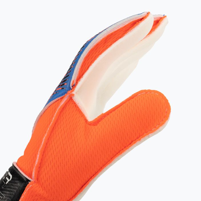 PUMA gyermek kapuskesztyű Ultra Grip 4 RC ultra narancssárga/kék csillogás 3