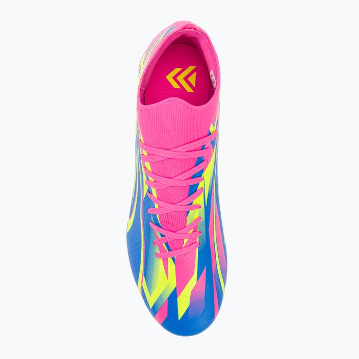 PUMA Ultra Match Energy FG/AG férfi futballcipő világító rózsaszín/sárga riasztás/ultrakék 6