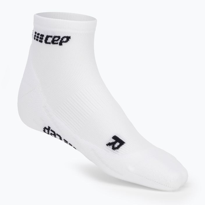 CEP női kompressziós futó zokni 4.0 Low Cut Fehér 2