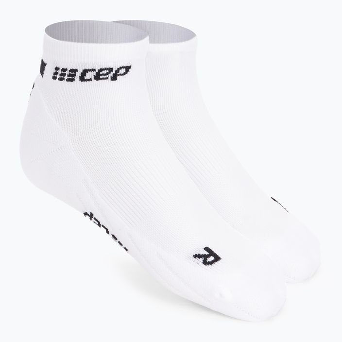 CEP Férfi kompressziós futó zokni 4.0 Low Cut Fehér