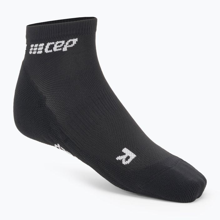 CEP Férfi kompressziós futó zokni 4.0 Low Cut fekete 2