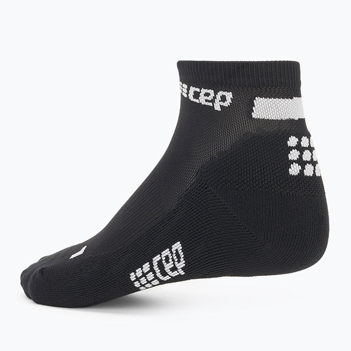 CEP Férfi kompressziós futó zokni 4.0 Low Cut fekete 3