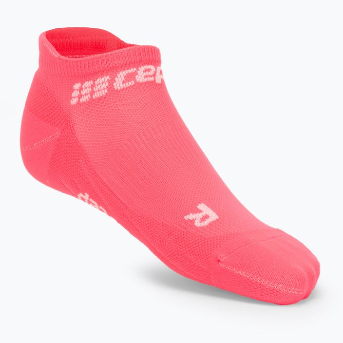 CEP női kompressziós futó zokni 4.0 No Show rózsaszínű 2
