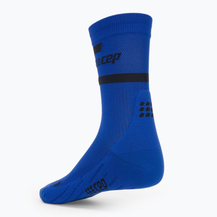 CEP Férfi kompressziós futó zokni 4.0 Mid Cut kék 3