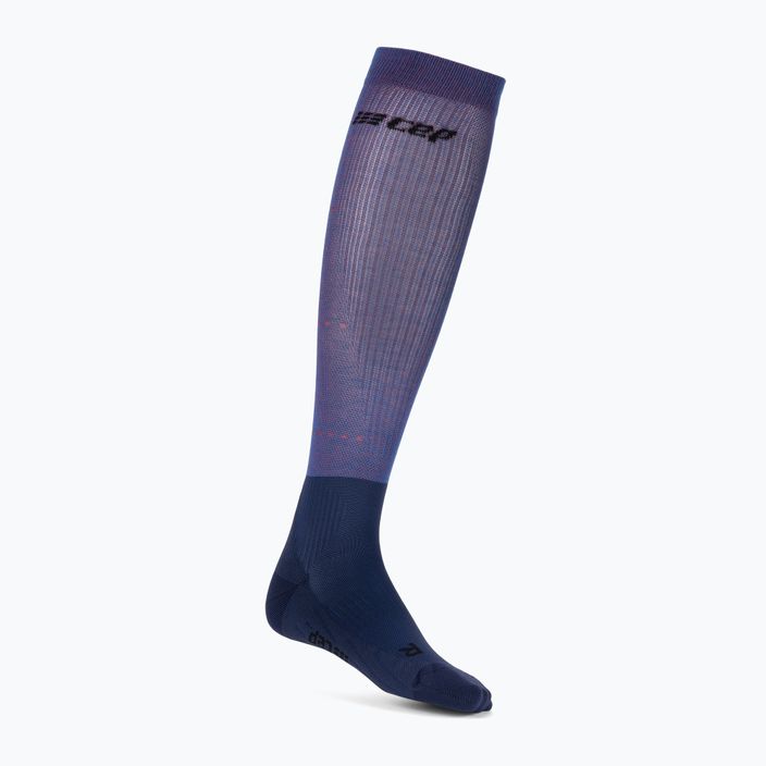 CEP Infrared Recovery női kompressziós zokni kék 2