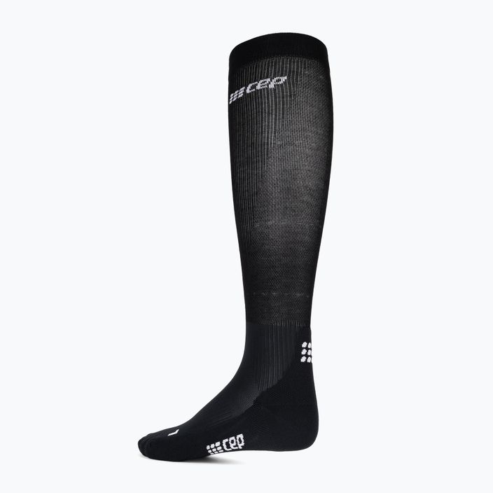 CEP Infrared Recovery női kompressziós zokni fekete/fekete 4