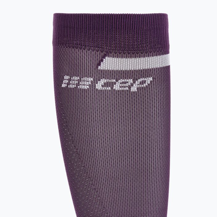 CEP Tall 4.0 női kompressziós futó zokni lila/fekete 4