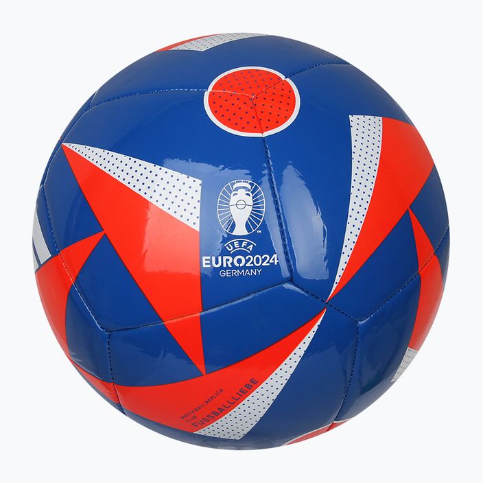Focilabdaadidas Fussballiebe Club glow blue/solar red/white méret 5
