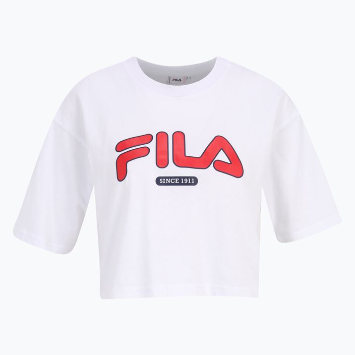 Női póló FILA Lucena bright white 5