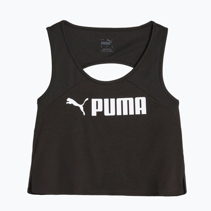 Női edzőfelső PUMA Fit Skimmer Tank puma fekete puma fekete 3