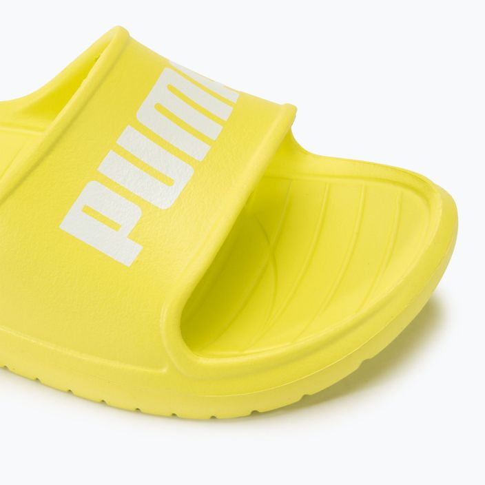 PUMA Divecat v2 Lite lime fényű/puma fehér flip-flopok 7