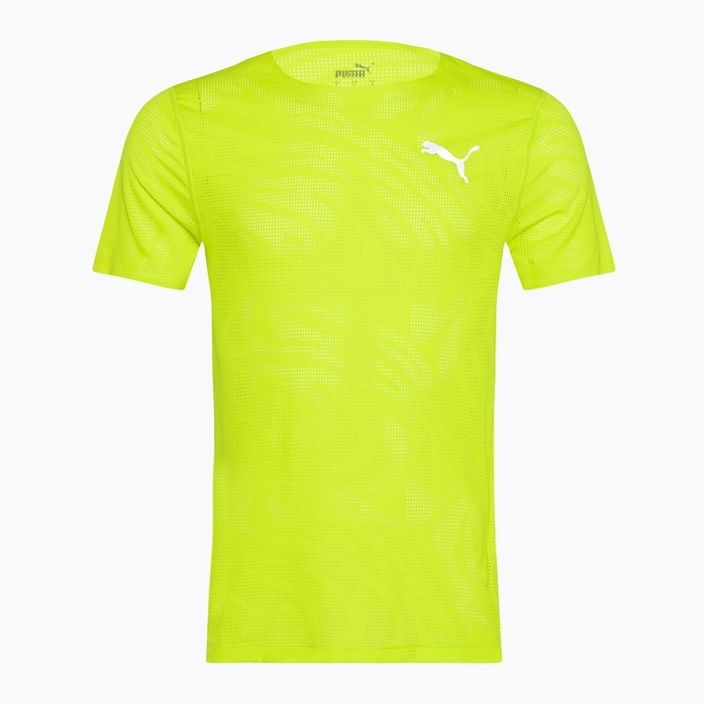 Férfi futópóló PUMA Run Ultraspun green