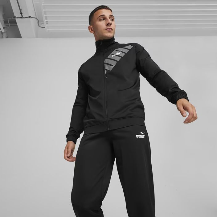 Férfi melegítő PUMA Power Poly Tracksuit puma black 3